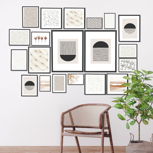 20 Piece Instant Gallery Wall Set