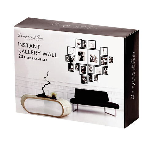 20 Piece Instant Gallery Wall Set