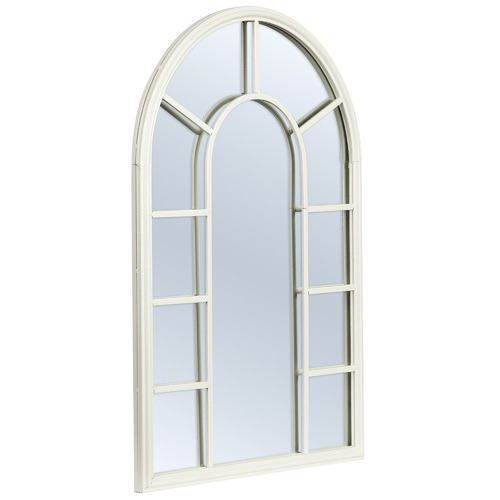 Arched Vault Iron Mirror