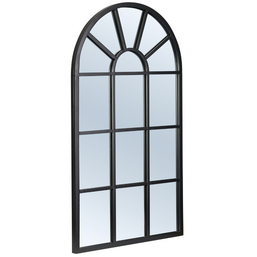 Arched Abbey Iron Mirror