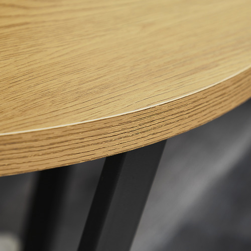 Arizona Metal & Oak Wood Coffee Table