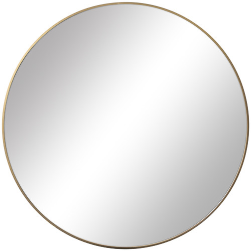 Linda Round Aluminium Wall Mirror