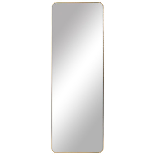 Maddison Lane Elle Rectangular Stainless Steel Standing Mirror | Temple ...