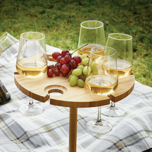 Maddison Lane Klein Bamboo Picnic Table Temple & ster