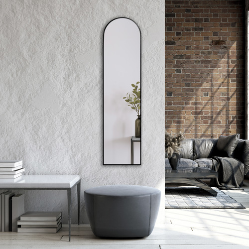Cindy Arched Aluminium Wall Mirror