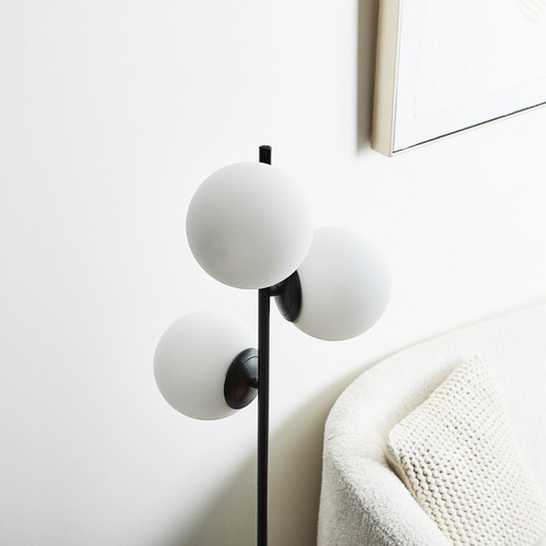 Marcia Glass Floor Lamp
