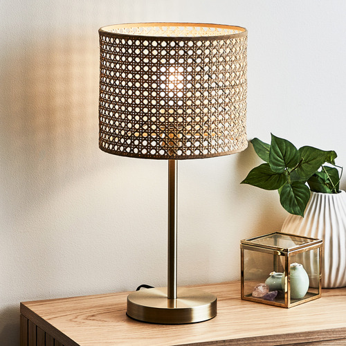 Carpo rattan shop table light