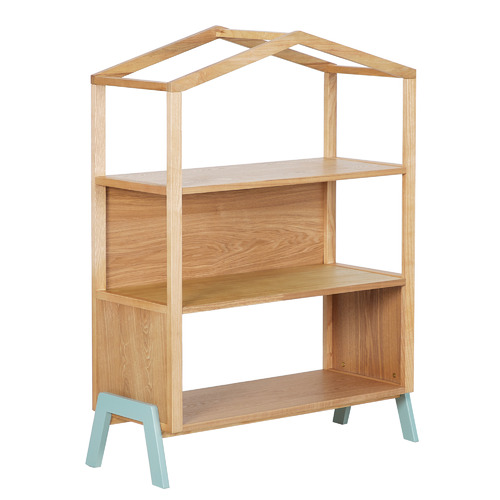 Maddison Lane Kids' Wooden Bookshelf Temple & ster