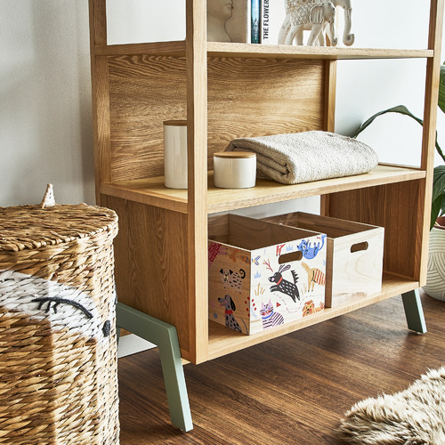Maddison Lane Kids' Wooden Bookshelf Temple & Webster