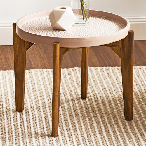 Maddison Lane Matara 45cm Acacia Wood Coffee Table Temple & ster