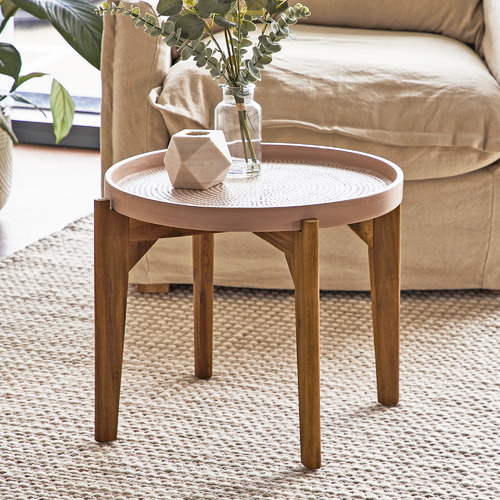 Maddison Lane Matara 45cm Acacia Wood Coffee Table Temple & ster