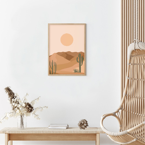 Natural Poster Frames (Set of 2)