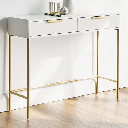 Maddison Lane Thomalia 2 Drawer Console Table | Temple & Webster