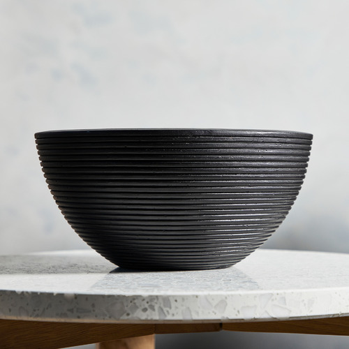 25cm Ceramic Bowl Planter Temple & ster