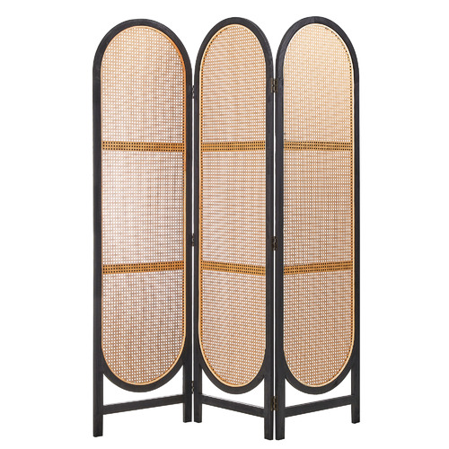 3 Panel Kojo Rattan Room Divider