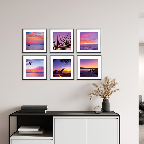 6 Piece Yuki Instant Photo Frames Set