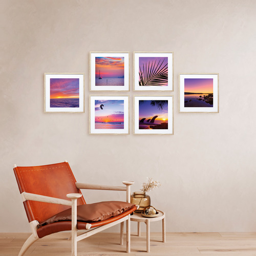 6 Piece Yuki Instant Photo Frames Set