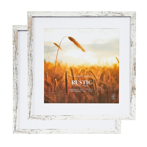 Yuki 12 x 12" Wood Photo Frames