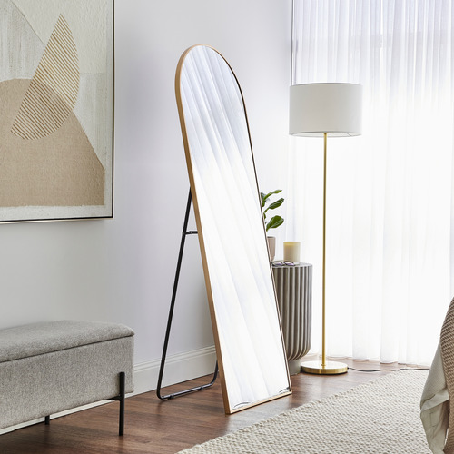 Bambi-Arched-Stainless-Steel-Standing-Mirror