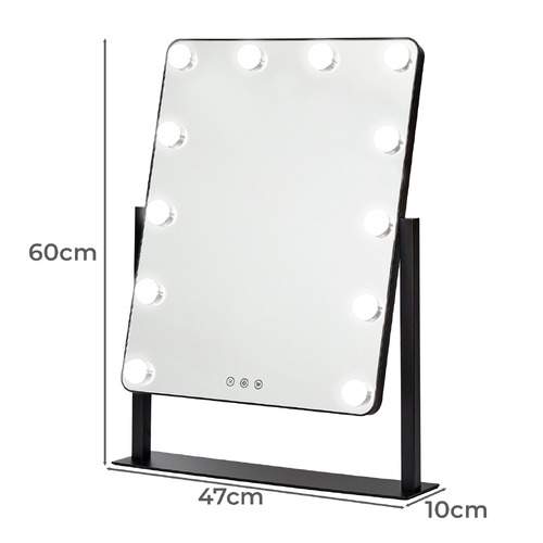 Carles Iron Tabletop Make-up Mirror