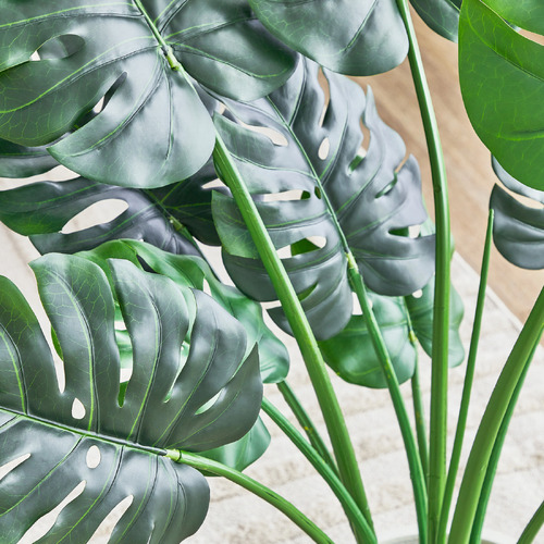 120cm Potted Faux Monstera Plant