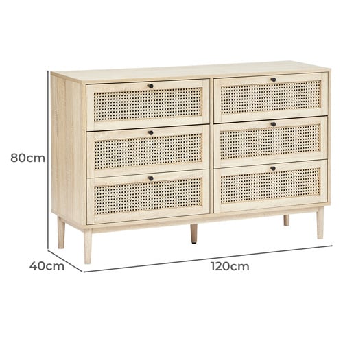 Penelope 6 Drawer Chest