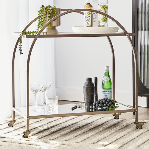 Sanah Steel Bar Cart