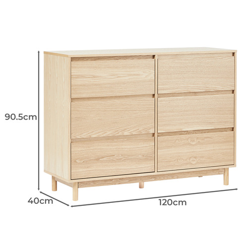 Paxton 6 Drawer Chest