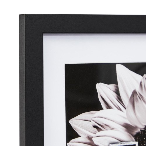 Black Calla Wood Photo Frames