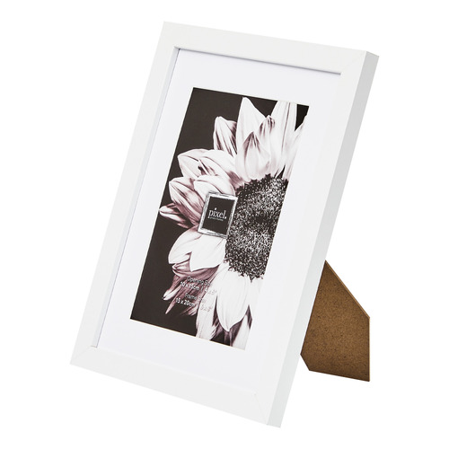 White Calla Wood Photo Frames