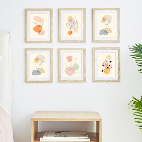 Natural Calla Wood Photo Frames