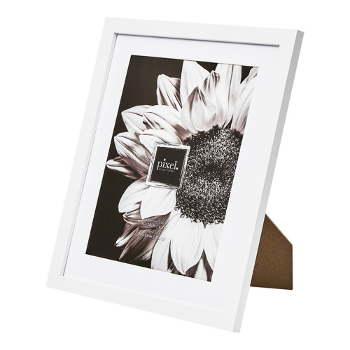 White Calla Wood Photo Frames