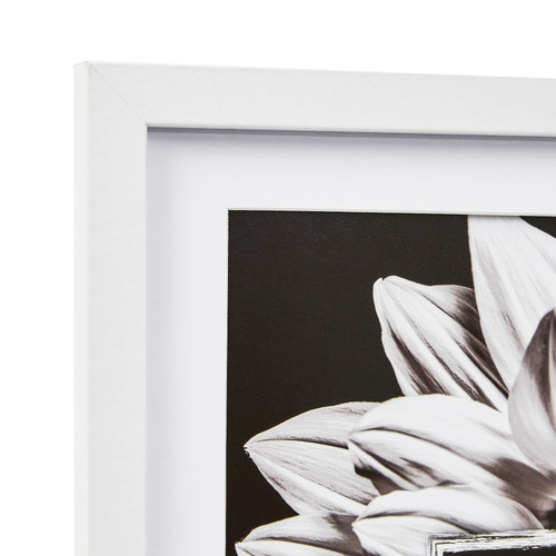 White Calla Wood Photo Frames