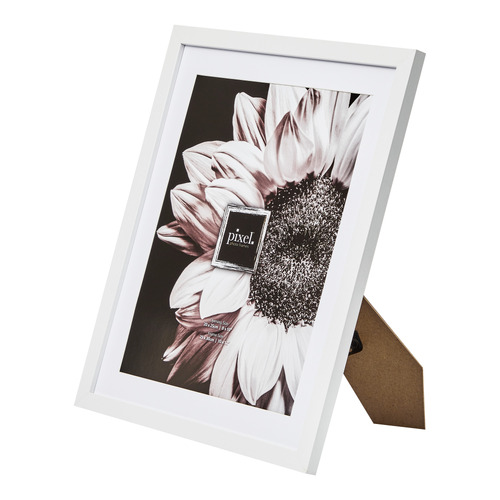 White Calla Wood Photo Frames