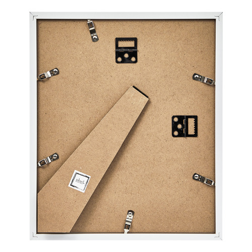 White Calla Wood Photo Frames