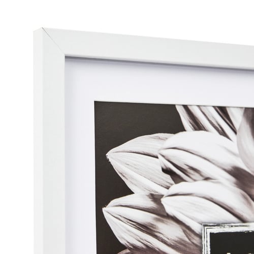 White Calla Wood Photo Frames