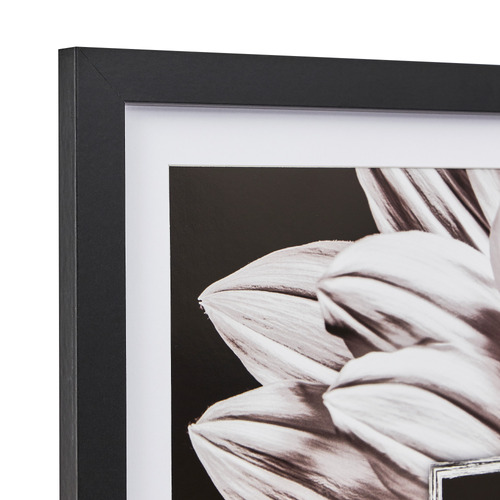 Black Calla Wood Photo Frames