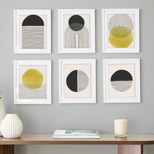 White Calla Wood Photo Frames