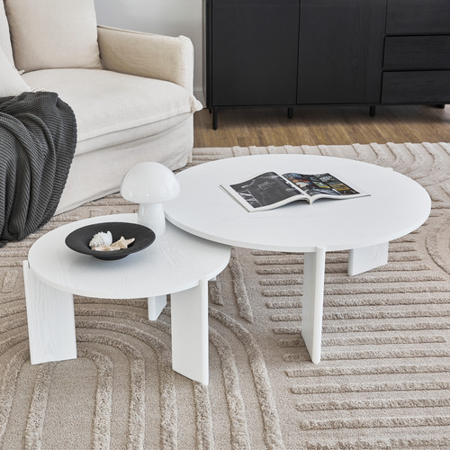 2 Piece Olmo Coffee Table Set