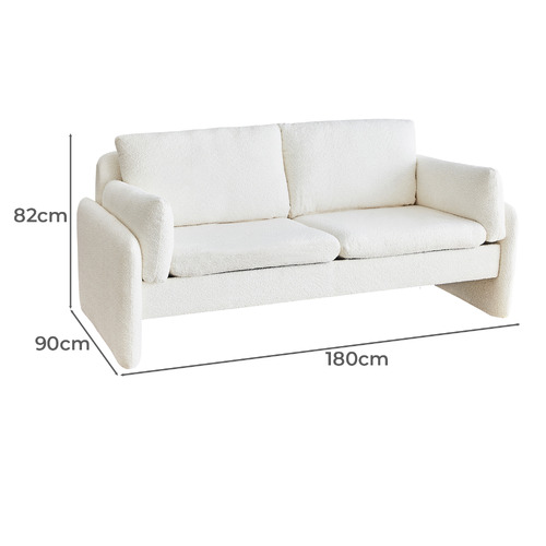 Rianne 2.5 Seater Boucle Sofa