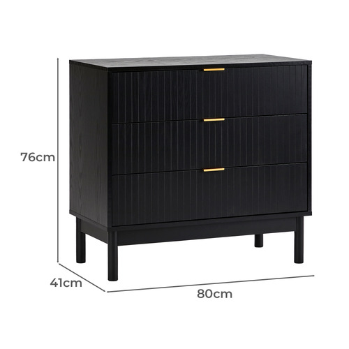 Carmelo 3 Drawer Chest