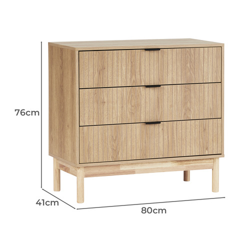 Carmelo 3 Drawer Chest