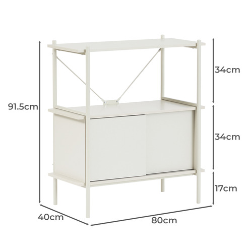 Bellinger 2 Tier Shelving Unit