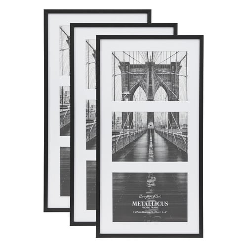 Amara 4 x 6" 3 Slot Collage Photo Frames
