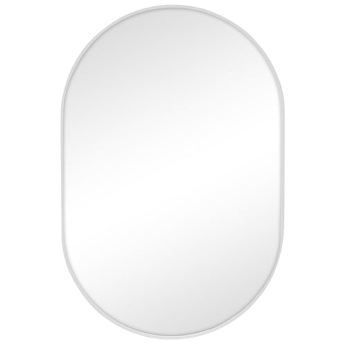 90cm Nova Oval Aluminium Wall Mirror