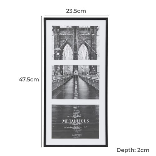 Amara 5 x 7" 3 Slot Collage Photo Frames