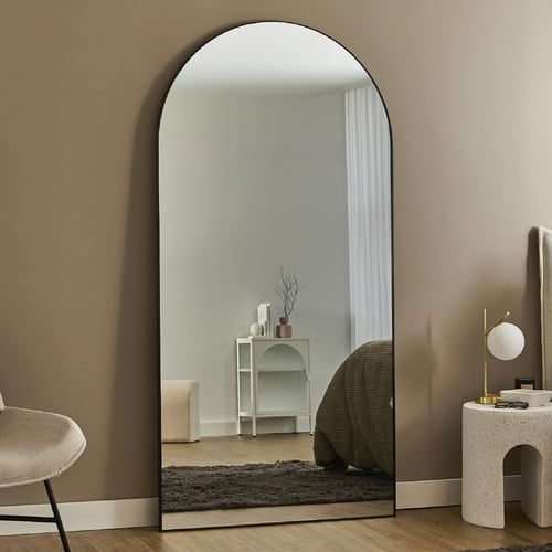 Evie Arch Aluminium Full Length Mirror