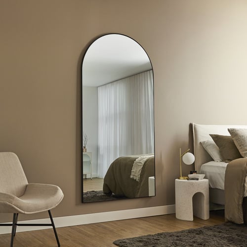 Evie Arch Aluminium Full Length Mirror