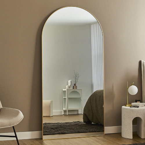 Evie Arch Aluminium Full Length Mirror