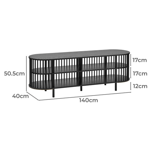 Hollie 4 Shelf Entertainment Unit